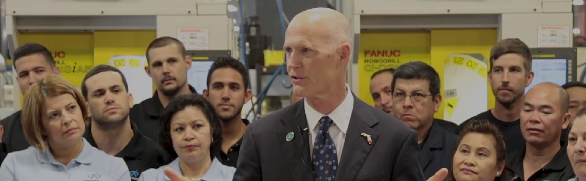 Governor Rick Scott at Azimuth